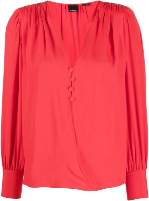 Pinko Blouses Rood Dames