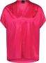 Pinko Zijden Fuchsia Top Made in Italy Pink Dames - Thumbnail 1