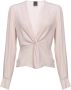 Pinko Zijden blouse met twist detail Pink Dames - Thumbnail 1