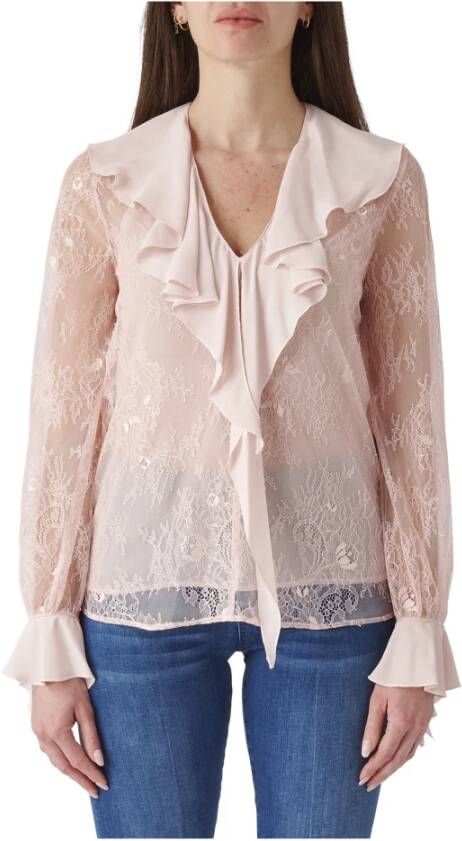 Pinko Blouses Shirts Roze Dames