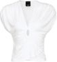 Pinko Blouses White Dames - Thumbnail 1