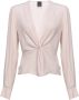 Pinko Zijden blouse met twist detail Pink Dames - Thumbnail 1
