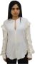 Pinko Elegante Blouse Lange Mouwen White Dames - Thumbnail 3