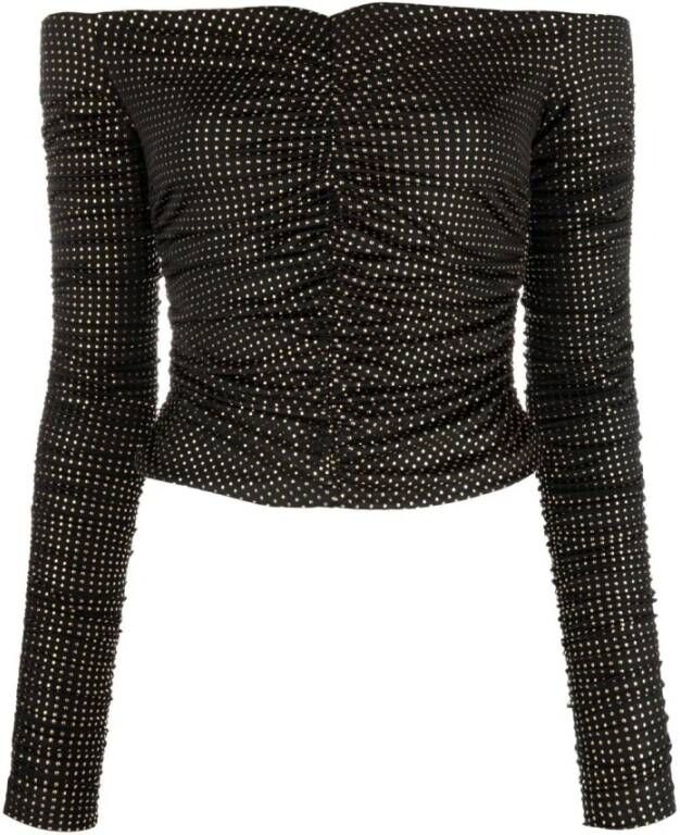 Pinko Sweaters Black Zwart Dames