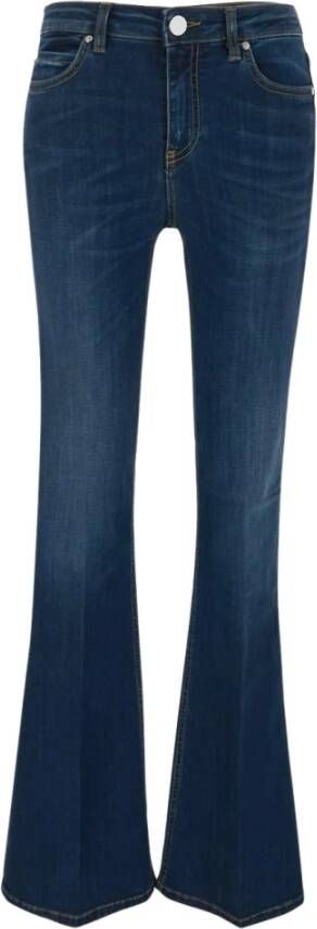 Pinko Boot-cut Jeans Blauw Dames