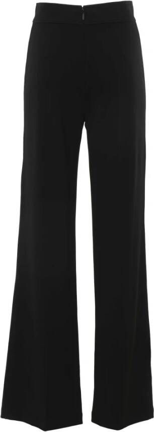 Pinko Porfiria Pantalone Neopre Fluido Zwart Dames