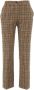 Pinko Tijdloze elegantie broek met Prins van Wales patroon Multicolor Dames - Thumbnail 2