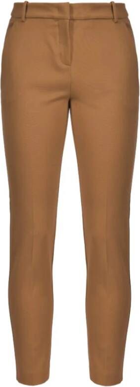 Pinko Broek Beige Dames