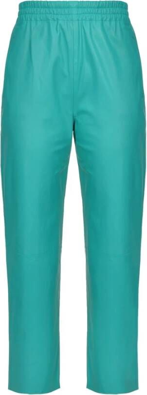 Pinko Broek Blauw Dames