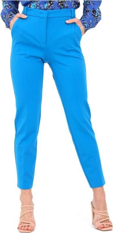 Pinko Broek Blauw Dames