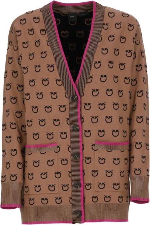 pinko Cardigans Bruin Dames