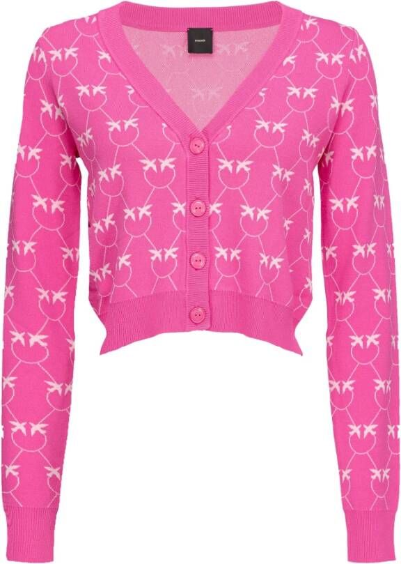 Pinko Cardigans Roze Dames