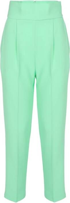 Pinko Taps toelopende broek Groen Dames