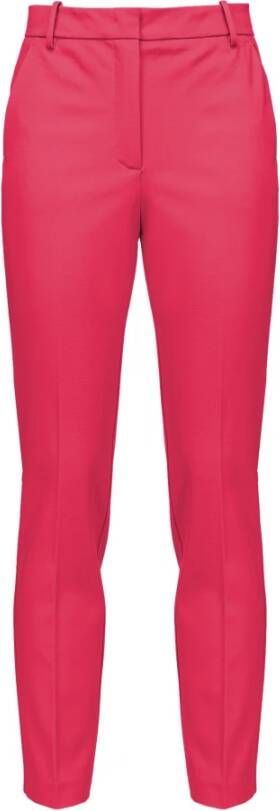 Pinko Cropped Trousers Roze Dames