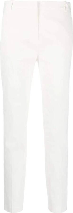 Pinko Slim-fit Trousers White Dames