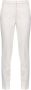 Pinko Witte Crop Broek met Franse en Achterzakken White Dames - Thumbnail 4