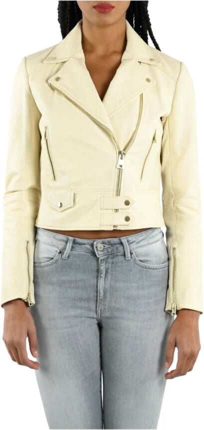 Pinko Coats Beige Dames