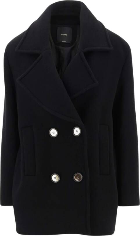 pinko Coats Zwart Dames