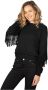 Pinko Round-neck Knitwear Zwart Dames - Thumbnail 3