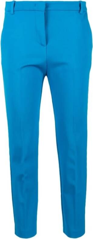 Pinko Cropped Trousers Blauw Dames