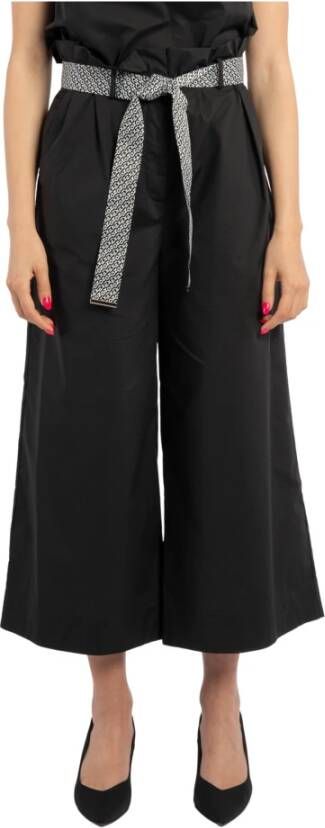 Pinko Cropped Trousers Zwart Dames