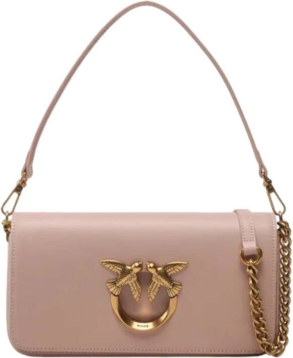 Pinko Cross Body Bags Beige Dames