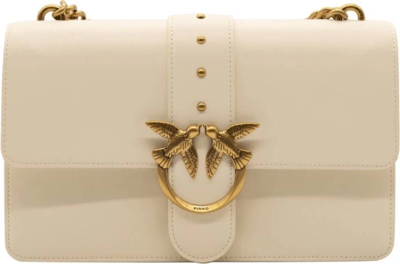 Pinko Schoudertas Samenstelling 100% Code 100053-A0F1-Z14Q White Dames - Foto 3