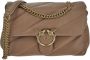 Pinko Cross Body Bags Beige Dames - Thumbnail 1