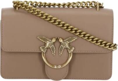 Pinko Crossbody bags Shoulder bag 'Mini Love Bag One' in bruin