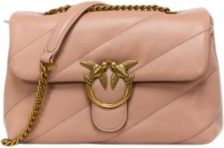 Pinko Crossbody bags Love Classic Puff Cl in poeder roze - Foto 4