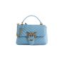 Pinko Gewatteerde leren tas met Chevron-patroon Black Dames - Thumbnail 3