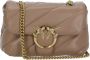Pinko Gewatteerde Love Bag Puff in Ginger Biscuit Brown Dames - Thumbnail 4
