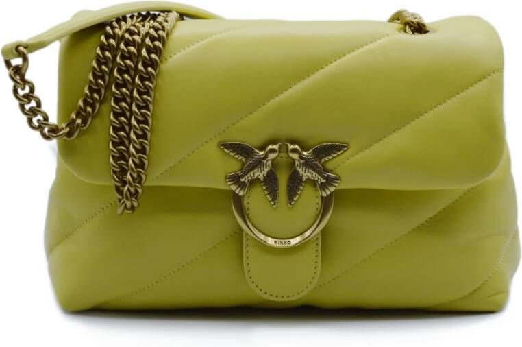 Pinko Women Bags Handbag Yellow Noos Geel Dames