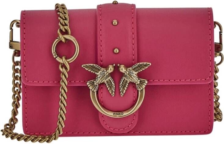 Pinko Cross Body Bags Roze Dames