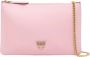 Pinko Klassieke Platte Schoudertas in Roze Pink Dames - Thumbnail 7