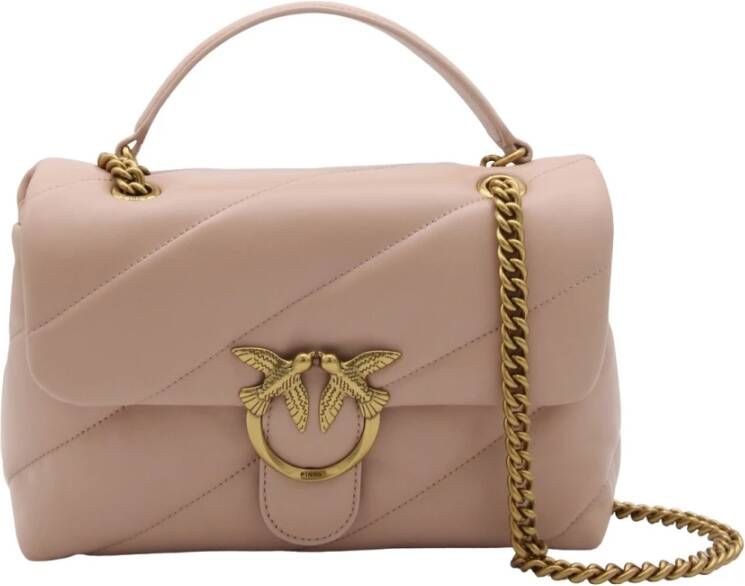 Pinko Crossbody bags Love Classic Puff Cl in poeder roze - Foto 6