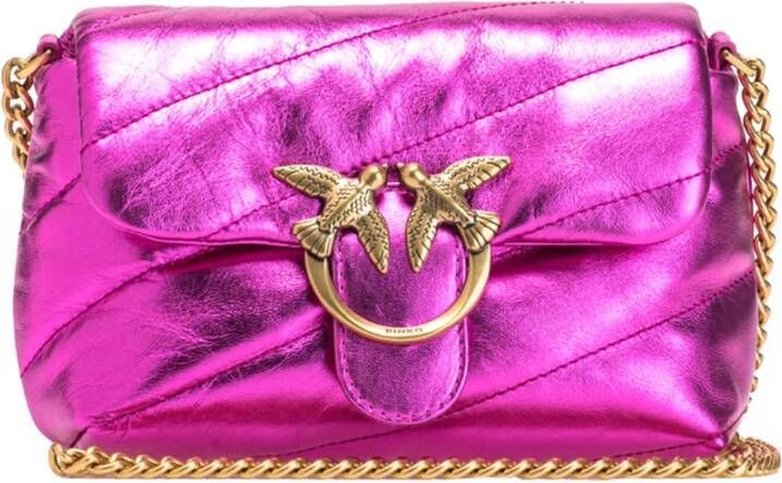 Pinko Cross Body Bags Paars Dames