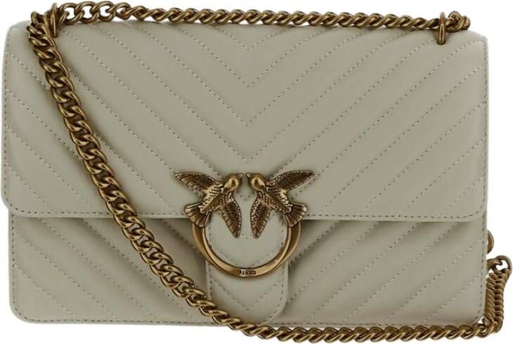 Pinko Cross Body Bags White Dames