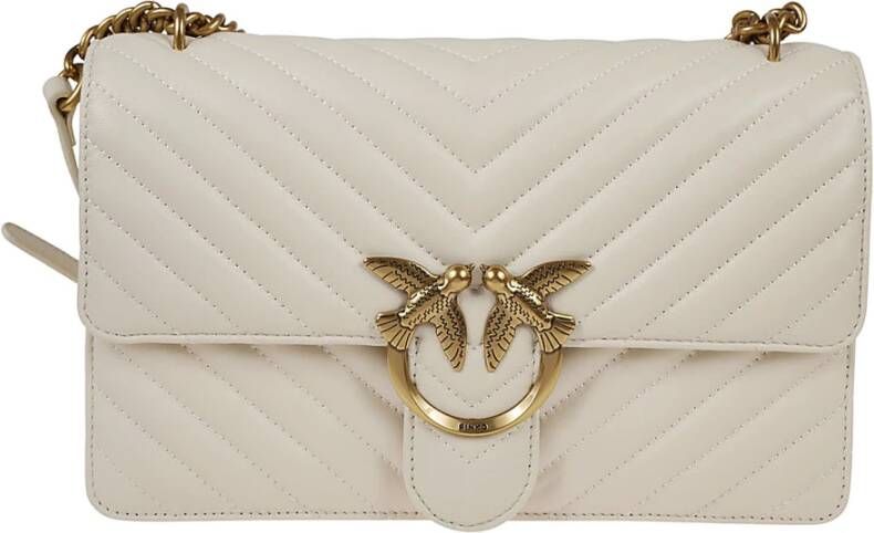 Pinko Cross Body Bags White Dames