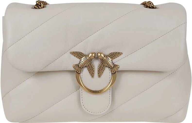 Pinko Cross Body Bags White Dames