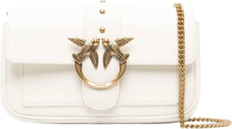 Pinko Cross Body Bags White Dames