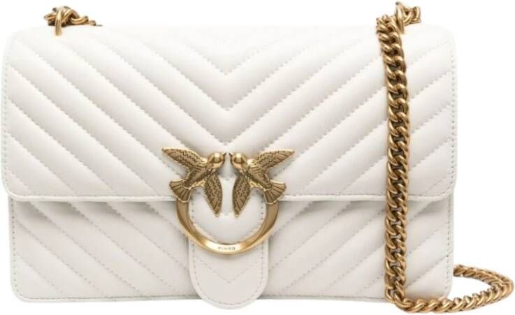 Pinko Cross Body Bags White Dames