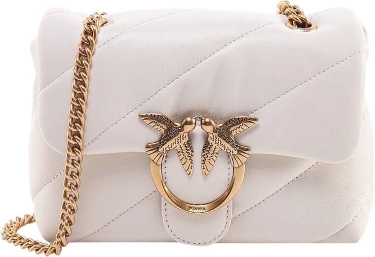 Pinko Cross Body Bags White Dames