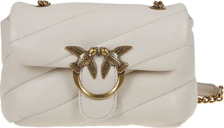 Pinko Cross Body Bags White Dames