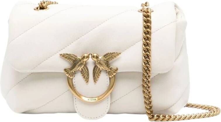 Pinko Cross Body Bags White Dames