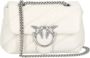 Pinko Shoppers Love Mini Puff Shoulder Bag in beige - Thumbnail 1
