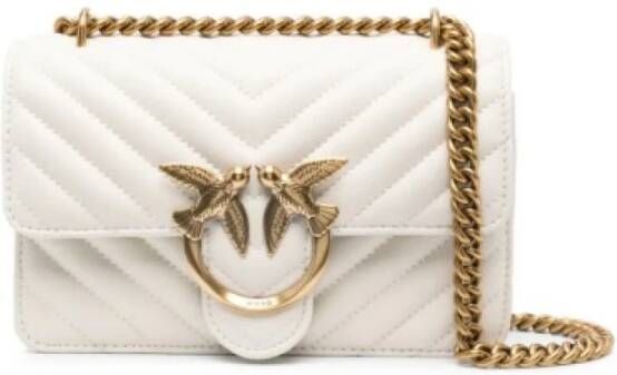 Pinko Cross Body Bags White Dames