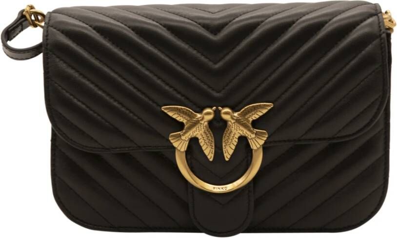 Pinko Cross Body Bags Zwart Dames