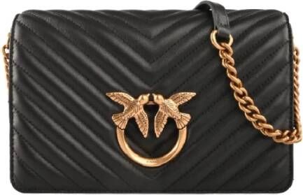 Pinko Stijlvolle Crossbodytassen voor Dagelijks Gebruik Black Dames - Foto 12