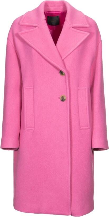 Pinko Down Coats Roze Dames